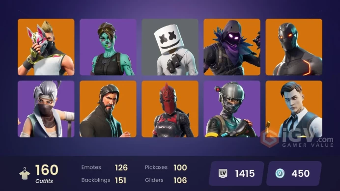 [PSN/PC/XBOX] FA / 159 skins / The Reaper / Omega (stage 5) / Take The L / OG STW ULTIMATE