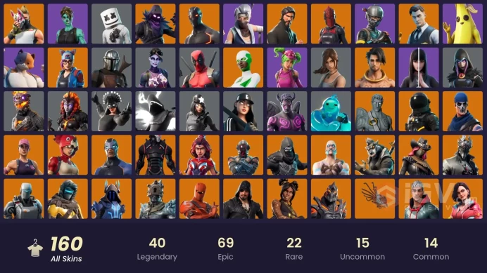 [PSN/PC/XBOX] FA / 159 skins / The Reaper / Omega (stage 5) / Take The L / OG STW ULTIMATE
