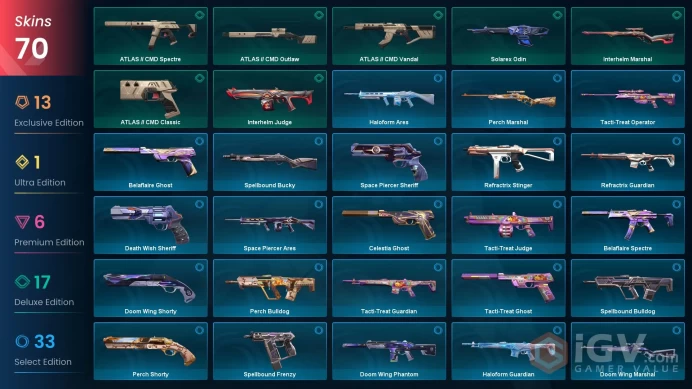Eu-Europe | Champions 2025 Bundle | RGX 11z Pro Karambit | Kuronami Vandal | Neo Frontier Phantom | Reaver Operator | 70 Skins | Level 206 | Ful