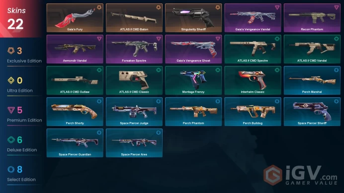 EU/TR∎Gaia's Fury∎Recon Phantom∎Gaia's Vandal∎Singularity Sheriff∎Forsaken Spectre∎Gaia's Ghost∎Instant Delivery∎Full Access