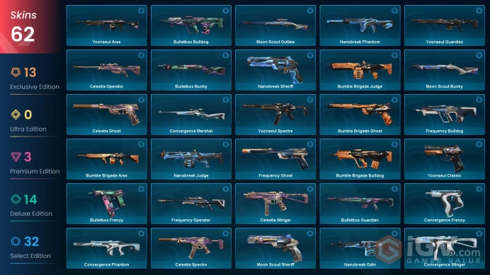 Na-Usa-Can | Kuronami no Yaiba | XEROFANG + Prelude To Chaos Vandal | Champions 2024 Phantom | 61 Skins | Level 103 | Full Access