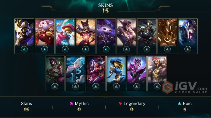 NA - BRONZE 3(60LP) - 68 Champ - 14 Good Skins(3 Epic) - 19K BE - HONOR 4 - S14 ACC - HANDMADE - UNVERIFIED MAIL - FULL ACCES - CHEAP