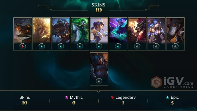 LAS P3 60 LP - 1WIN 0 LOSE %100 WIN - 11 SKIN - 40 CHAMP - FULL ACCES - INSTANT DELIVERY - SAFETY
