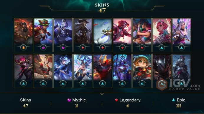 [EUW] S2026 - MASTER -66LP- - 54 Winrate - 127 Champ - 49 Skin - 13K Be - Honor 5 - Instant Delivery