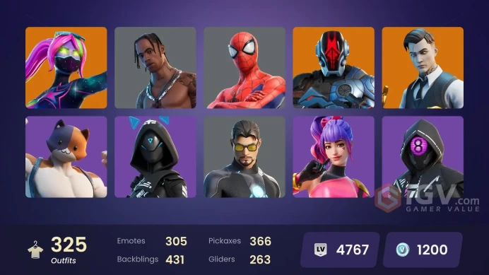 [PC/PSN/XBOX] FA / 323 SKINS / TRAVIS SCOTT / ASTRO JACK / GOLD MEOWSCLES / GOLD MIDAS / GOLD BRUTUS / EXPLORER EMILIE /