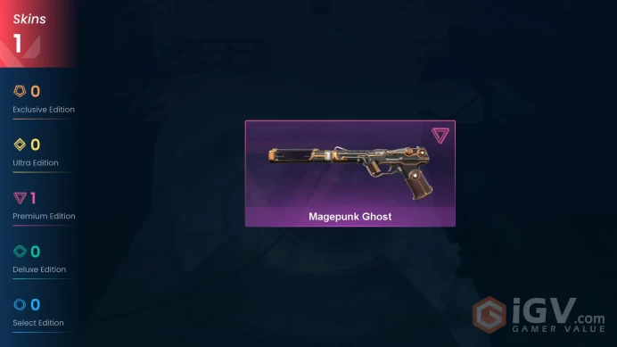 [NA] 1 SKINS | 0    KNIVES |Magepunk Ghost