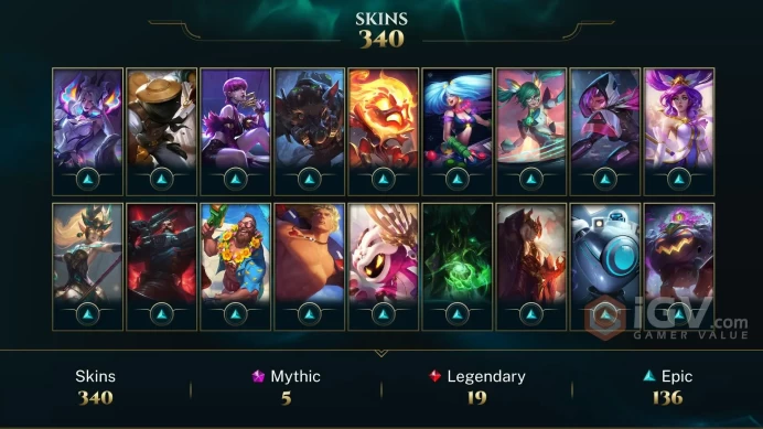 EUW - EMERALD 2025 ~ 400 Skins/Chromas - All Champs - 120k Blue E - Prestige Pulsefire Thresh - Spirit Blossom Thresh - Prestige K/DA Ahri DY187