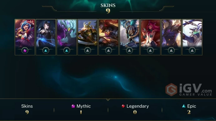 Cuenta LOL LAN | +9 Skins | Full Access