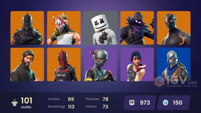 [PC/XBOX] 101 skins | Black Knight | Og STW | Sparkle Specialist | The Reaper | Blue Squire | Royale Knight | Take The L | y724