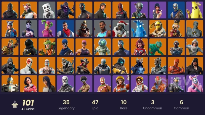 [PC/XBOX] 101 skins | Black Knight | Og STW | Sparkle Specialist | The Reaper | Blue Squire | Royale Knight | Take The L | y724
