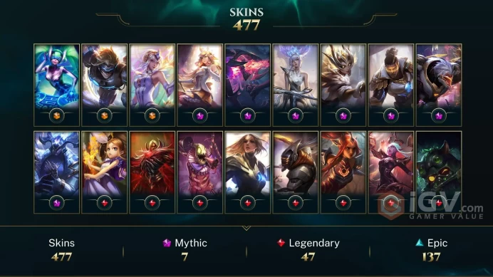 OCE | ~ 500 Skins | All Champions | Prestige DRX Aatrox | Prestige Cyber Halo Janna | Prestige PROJECT: Zed | Prestige Pulsefire Lucian | Gold |