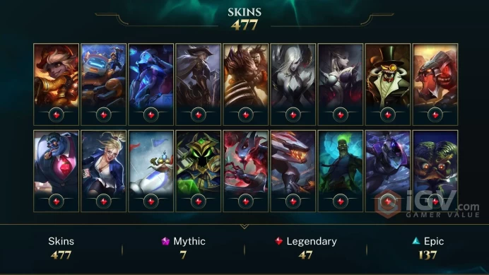 OCE | ~ 500 Skins | All Champions | Prestige DRX Aatrox | Prestige Cyber Halo Janna | Prestige PROJECT: Zed | Prestige Pulsefire Lucian | Gold |