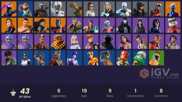 Full Access [Xbox/PSN/PC] 43 Skins - Battle-Tested - Iconic Era - Galaxy Scout - Menace - Galaxia - Mandalorian #2018