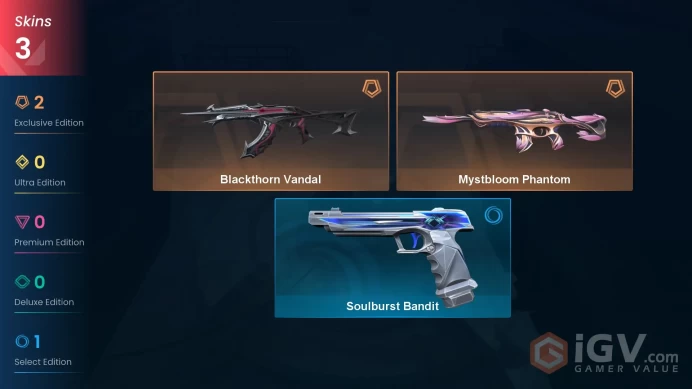 EU | 2 skins | Mystbloom Phantom | Soulburst Bandit | C6582
