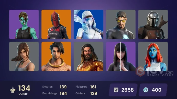 Full Access [Xbox/PSN/PC] 134 Skins - Spectra Knight - Sandstone Joey - Torin - Head Droopy #2031