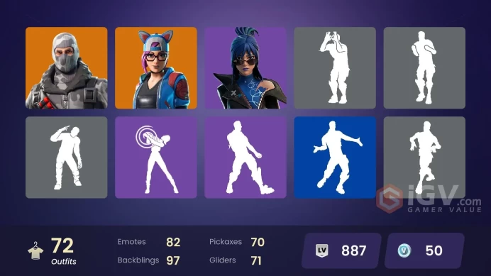 Full Access [Xbox/PSN/PC] 72 Skins - Rogue Agent - Havoc - Sub Commander - Valeria - Zenith #2047
