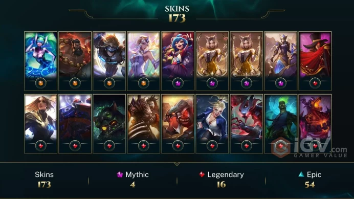 LAN - 96 LVL - 173 Skins - Prestige K/DA Ahri - Hextech Sejuani - Snow Day Bard Chroma - Judgment Kayle - Elementalist Lux  - DJ Sona MY101	H471