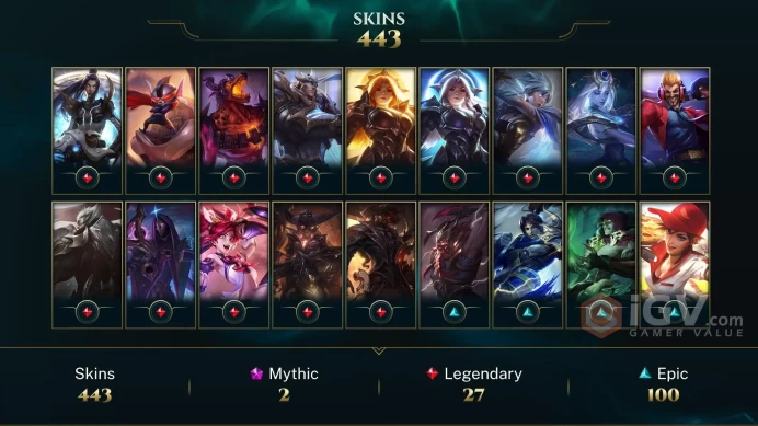 EUW - DIAMOND S8 ~ 450 Skins - All Champions - Prestige Battle Cat Jinx - Prestige True Damage Senna - Gun Goddess Miss Fortune - 25 Runes - ADC