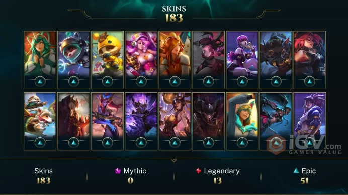 NA - FULL ACCESS - ~ 200 Skins - Almost All Champions - Silver S7 - Gun Goddess Miss Fortune - High Noon Lucian - Odyssey Kayn - Mecha Zero Sion