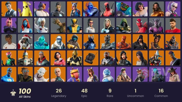 Full Access [Xbox/PSN/PC] 100 Skins - Gold Midas - Katalina - Andromeda - Xander - Maya #2024