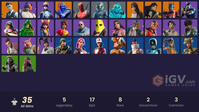 Full Access [Xbox/PSN/PC] 35 Skins - Neo Versa - Gold Midas - Gold Brutus - Gold Meowscles - Iconic Era - Xev #2003