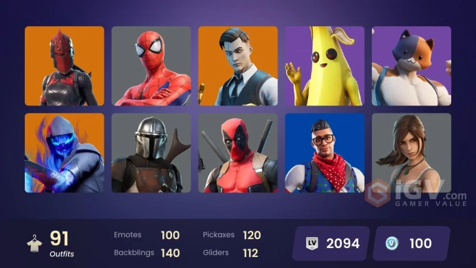 Full Access [Xbox/PSN/PC] 91 Skins - Blue Team Leader - Mako - Prodigy - Carbon Commando - Blue Striker #2039