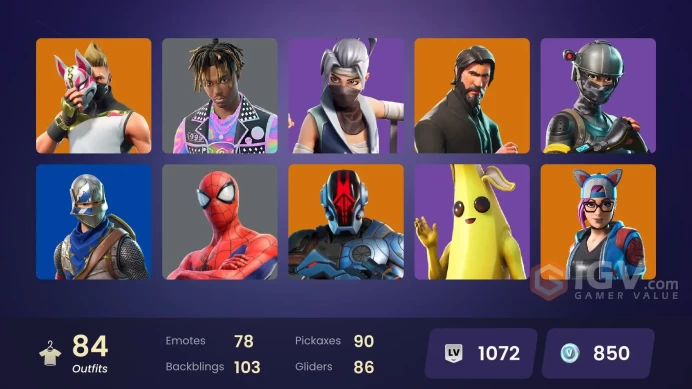 [ALL PLATFORMS]-84 Skin-Blue Squire-Elite Agent-The Reaper-Royale Knight-Shogun OG-Take The L-FULL ACCESS-BEST SELLER-