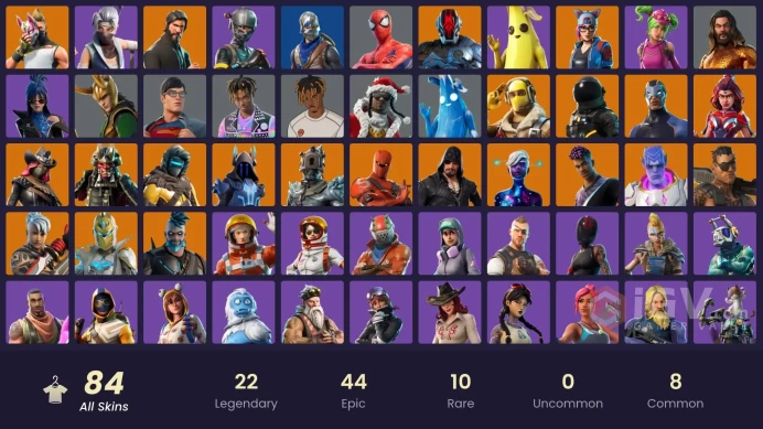 [ALL PLATFORMS]-84 Skin-Blue Squire-Elite Agent-The Reaper-Royale Knight-Shogun OG-Take The L-FULL ACCESS-BEST SELLER-