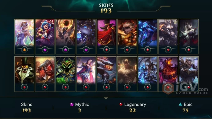 Middle East - 300 LVL ~ 200 Skins - Hextech Poppy - Prestige Dark Star Malphite - Elementalist Lux - Odyssey Kayn - Storm Dragon Lee Sin Border 