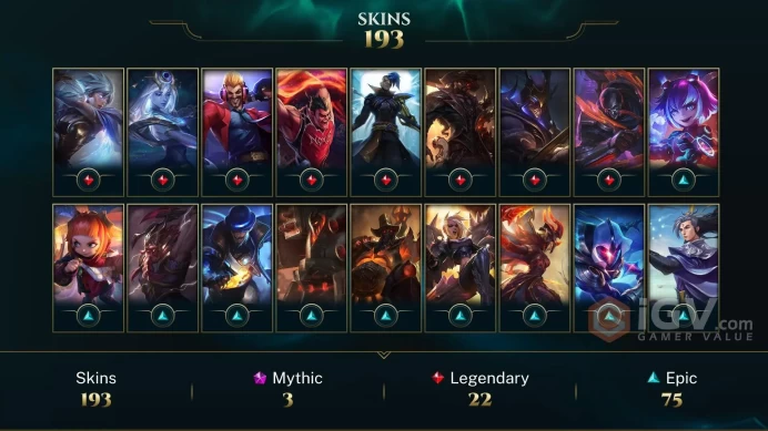 Middle East - 300 LVL ~ 200 Skins - Hextech Poppy - Prestige Dark Star Malphite - Elementalist Lux - Odyssey Kayn - Storm Dragon Lee Sin Border 