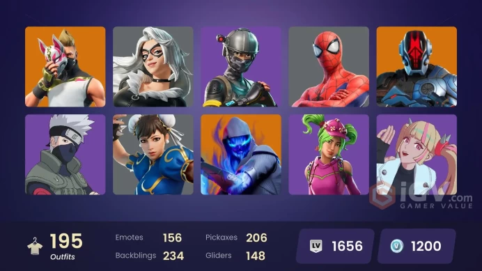 [ALL PLATFORMS]-186 Skin-Take The L-Elite Agent-Ryu-Zuko-Kitana (MK3)-Kakashi Hatake-Raiden (MK3)-Naruto Uzumaki-Black Cat-Scorpion (MK3)-
