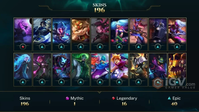NA - Silver 2013 ~ 200 Skins ~ All Champions - 9 Rune Pages - RARE 2012 Icon - Judgment Kayle - Red Baron Corki - Dunkmaster Darius - Goth Annie