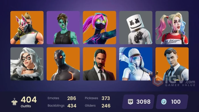 [ALL PLATFORMS]-404 Skin-372 Pickaxes-OG STW-118 MAXED STYLE -FULL ACCESS-BEST SELLER-