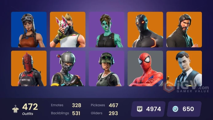 [ALL PLATFORMS]-470 Skin-Unchained Ramirez-Elite Agent-The Reaper-Take The L-FULL ACCESS-BEST SELLER-