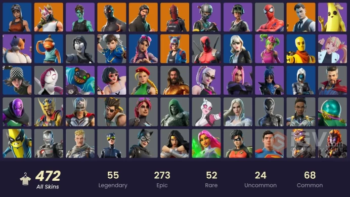 [ALL PLATFORMS]-470 Skin-Unchained Ramirez-Elite Agent-The Reaper-Take The L-FULL ACCESS-BEST SELLER-
