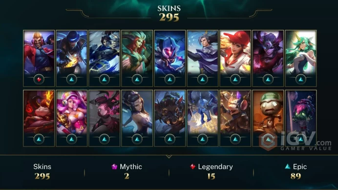 OCE ~300 Skins - GOLD S10 - ADC Main - Soulstealer Vayne - Hextech Kog'Maw -IG Kai'Sa - Frostblade Irelia Chroma - URFWICK - Silver 2014 - MY40