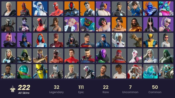 (PC PSN XBOX) 222 skins | OG STW | Gold Meowscles | Gold Midas | Gold Brutus | Lina Scorch | Snake Eyes | Tart Tycoon | Paradigm (Reality-659) |