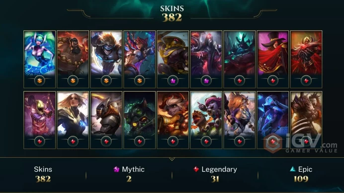 NA - LVL 69 - 410 Skins/Chromas - PAX JAX - NEO PAX JAX - Dark Cosmic Erasure Jhin - Soul Fighter Samira - Soul Fighter Viego - Gold 2015 - MY21