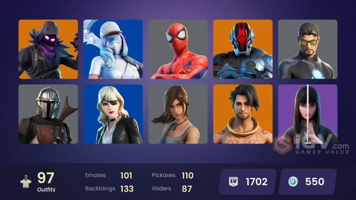 [PC/PSN/XBOX] FA 97 SKINS | SKULL TROOPER | PITCH PATROLLER | MASKED FADE | SIDEWAYS WARRIOR | ON | RAVEN | JOEY | KYMERA | THE FOUNDATION |