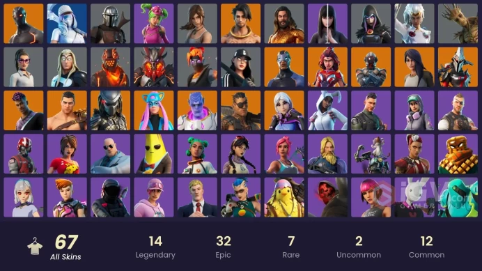 [PC/PSN/XBOX] FA 67 SKINS | HYPE | MANDALORIAN | LARA CROFT | BRUTUS | WINGMAN | VALOR | OMEGA | AURA | BOOGIE DOWN | ORANGE JUSTICE |