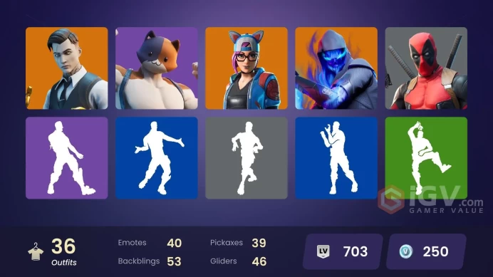 [PC/PSN/XBOX] FA 36 SKINS | LYNX | MIDAS | DEADPOOL | BRUTUS | MEOWSCLES | ONESIE | FABLE | THE ACE | 8-BALL VS SCRATCH | TAKE THE ELF |