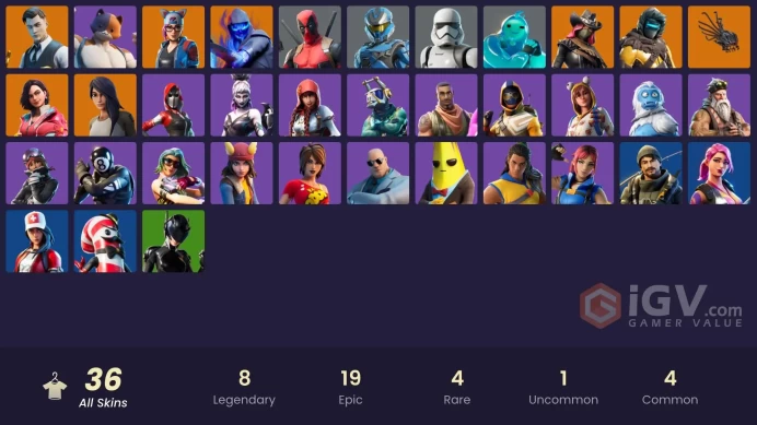 [PC/PSN/XBOX] FA 36 SKINS | LYNX | MIDAS | DEADPOOL | BRUTUS | MEOWSCLES | ONESIE | FABLE | THE ACE | 8-BALL VS SCRATCH | TAKE THE ELF |