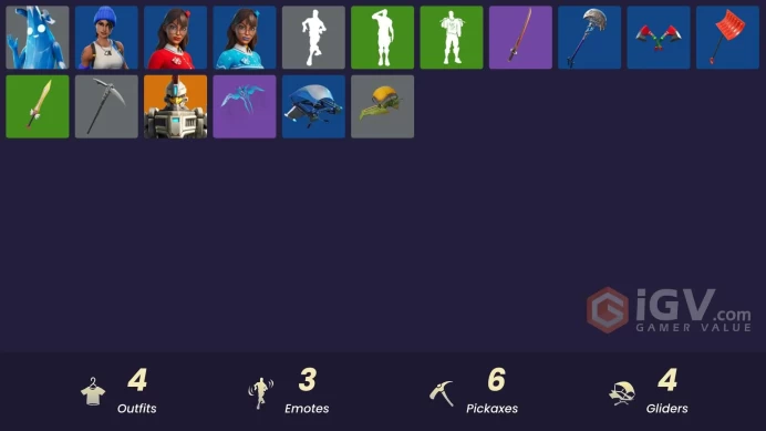 [PC/PSN/XBOX] FA 4 SKINS | BLUE TEAM LEADER | POLAR PEELY | BLIZZABELLE | KRISABELLE | CLAWZ RETRO | RUST BUCKET | LUNAR HYPERJET |