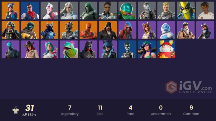 [PC/PSN/XBOX] FA 31 SKINS | LYNX | ONESIE | COBALT | TAKE THE ELF | BOOGIE DOWN | TROG | PRODIGY | THE PRISONER | ZENITH | SHOGUN | HYBRID |