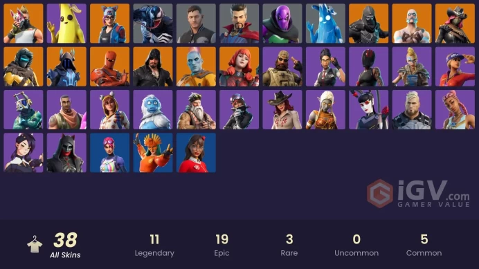 [PC/PSN/XBOX] FA 38 SKINS | LYNX | ONESIE | ROOK | SUN STRIDER | RAGNAROK | ENFORCER | PEELY | TAKE THE ELF | BOOGIE DOWN | DRIFT |