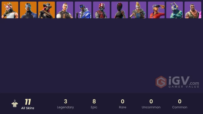 [PC/PSN/XBOX] FA 11 SKINS | WINGMAN | BLUE STRIKER | SUN STRIDER | DRIFT | GIDDY-UP | CALAMITY | CARBIDE | HUNTRESS | DJ YONDER |