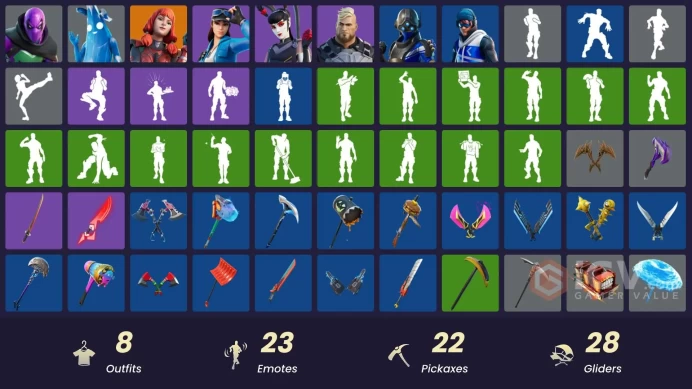 [PC/PSN/XBOX] FA 8 SKINS | CLOUD STRIKER | TRILOGY | POINT PATROLLER | THE IMAGINED | PROWLER | POLAR PEELY | GUNNAR | TSUKI 2.0 |