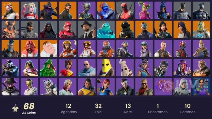 [PC/XBOX] FA 68 SKINS | THE REAPER | ELITE AGENT | RUST LORD | DARK VOYAGER | DEADPOOL | AGENT PEELY | TAKE THE L | ORANGE JUSTICE |