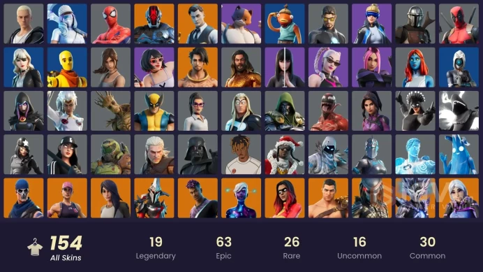 [PC/PSN/XBOX] FA 154 SKINS | OG STW | SKULL TROOPER | LARA CROFT | AGENT PEELY | NEO VERSA | LEVIATHAN AXE | RAGE | GOLD BRUTUS | GOLD MIDAS |