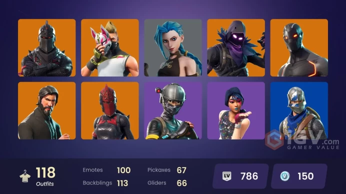 [PC/PSN] 119 skins | OG STW | Black Knight | Sparkle Specialist | Dark Vertex | The Reaper | Blue Squire | Arcane Jinx | Y464